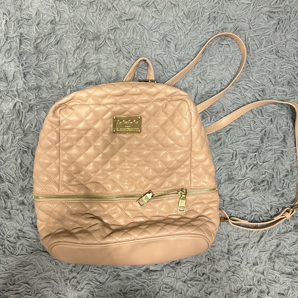 Bebe Leather Mini Backpack - image 1